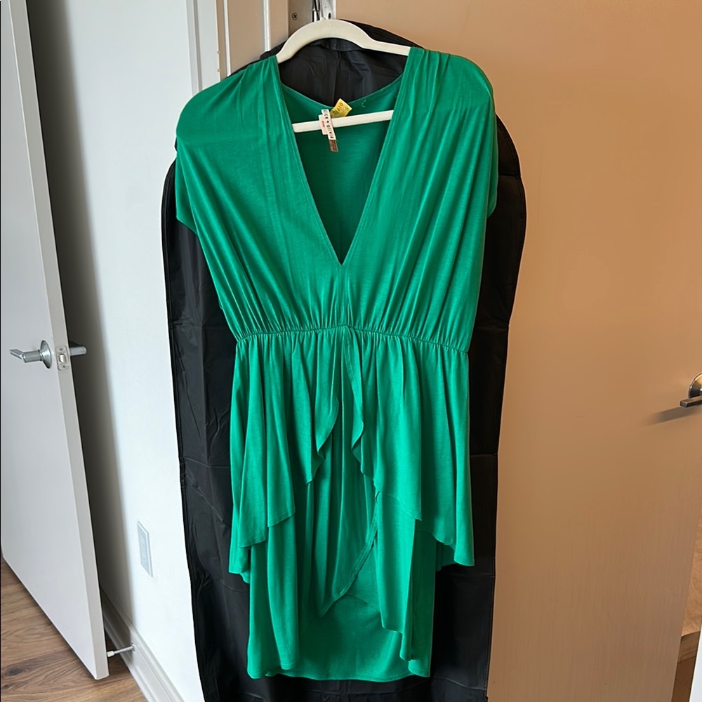 Alice + Olivia Emerald Green Dress